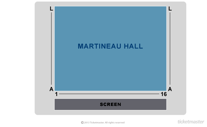 Seating chart – Dorking Hall