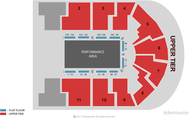 Seating chart – Utilita Arena Birmingham