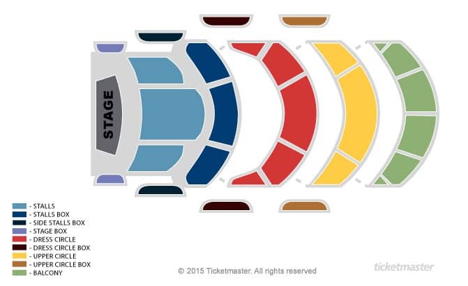 Seating chart – London Coliseum