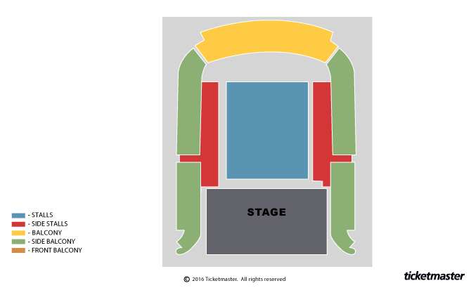 Seating chart – Reading Concert Hall