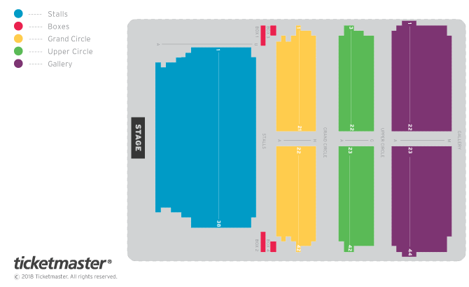 Seating chart – Kings Theatre Glasgow