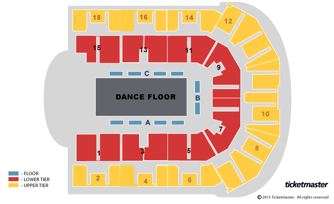 Seating chart – M&S Bank Arena Liverpool