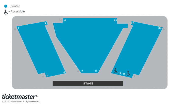 Seating chart – Brewhouse Theatre