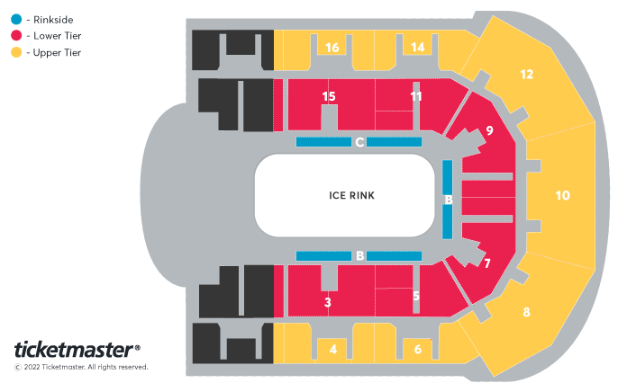 Seating chart – M&S Bank Arena Liverpool
