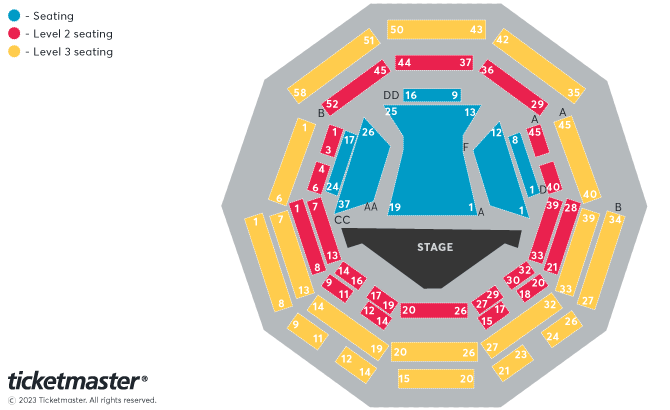 Seating chart – The Glasshouse International Centre for Music