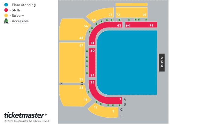Seating chart – British Airways ARC