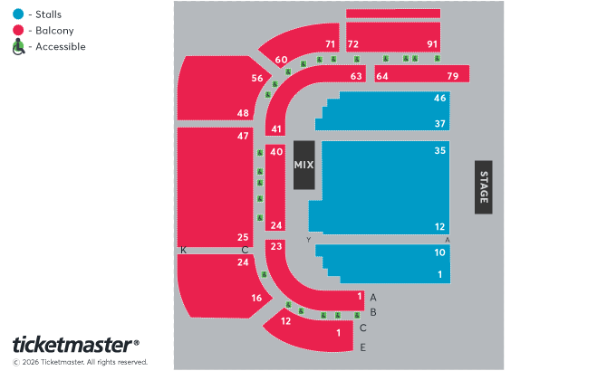 Seating chart – British Airways ARC