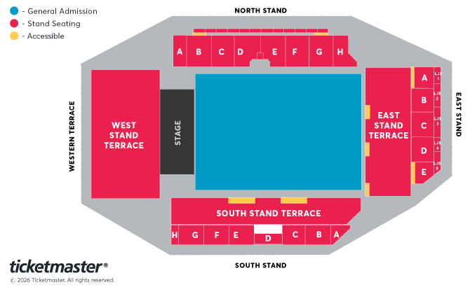 Seating chart – AMT Headingley Rugby Stadium