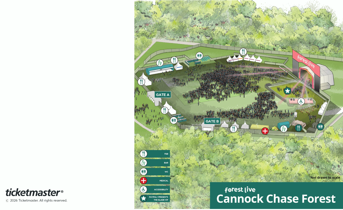 Seating chart – Cannock Chase Forest