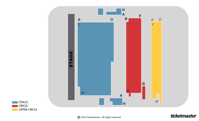 Seating chart – Lincoln Theatre Royal