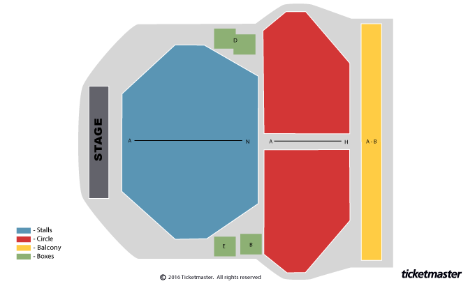 Seating chart – Harrogate Theatre
