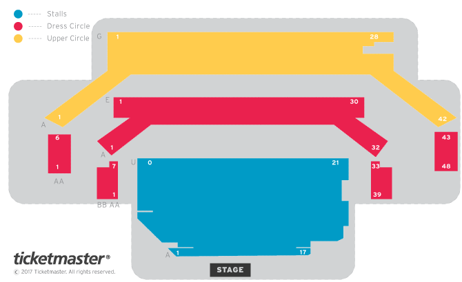 Seating chart – Storyhouse