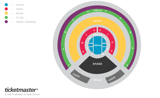 Seating chart – Royal Albert Hall