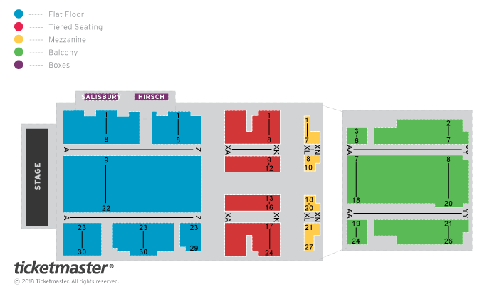 Seating chart – Cambridge Corn Exchange