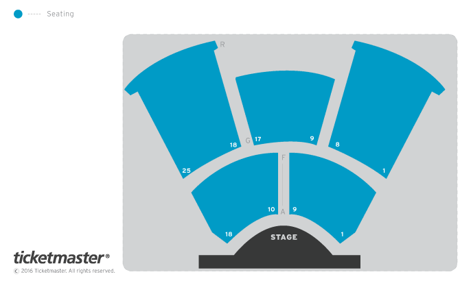 Seating chart – Northcott Theatre