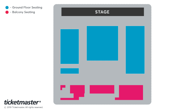 Seating chart – Kidderminster Town Hall
