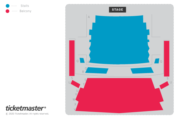 Seating chart – The Castle Theatre
