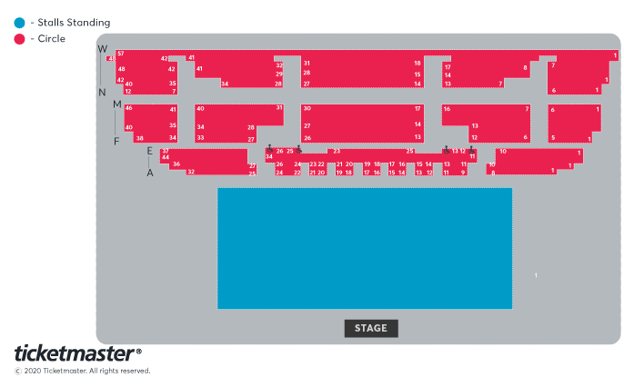 Seating chart – Stockton Globe