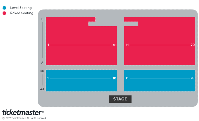 Seating chart – Tiverton Community Arts Theatre