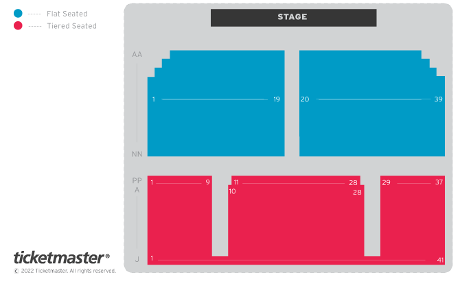 Seating chart – Westlands Entertainment Venue