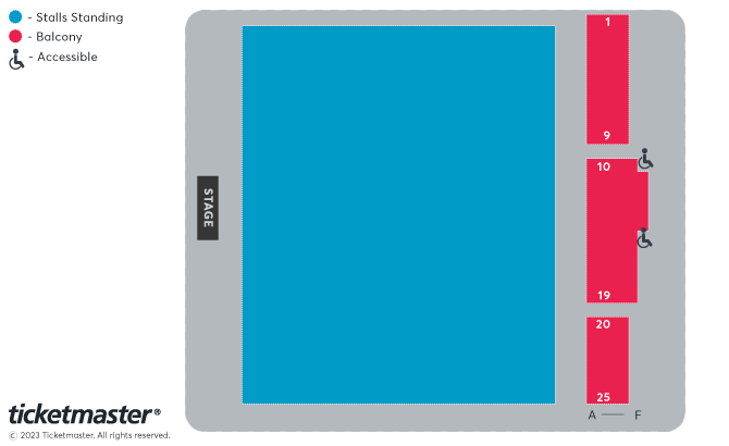 Seating chart – University of Wolverhampton at The Wulfrun Hall
