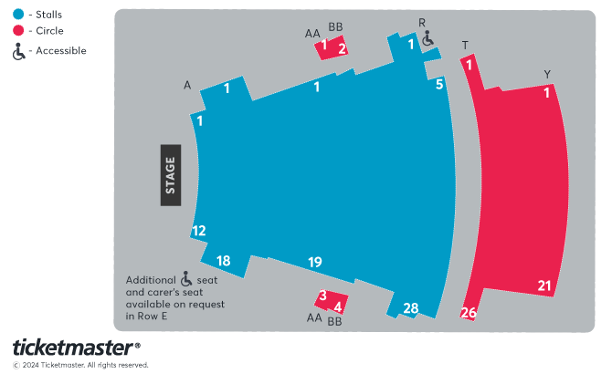 Seating chart – The Capitol Horsham