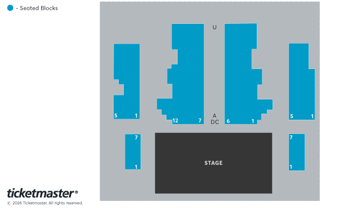 Seating chart – Shrewsbury Abbey