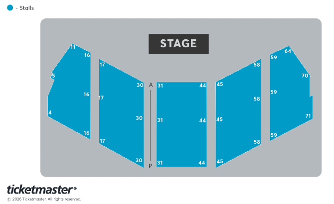 Seating chart – Bradford Life Centre