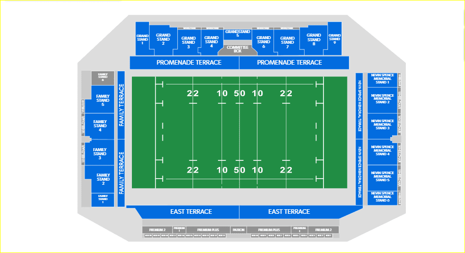 Seating chart – Affidea Stadium