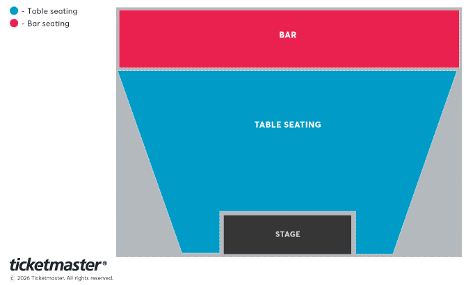 Seating chart – Blue Note London