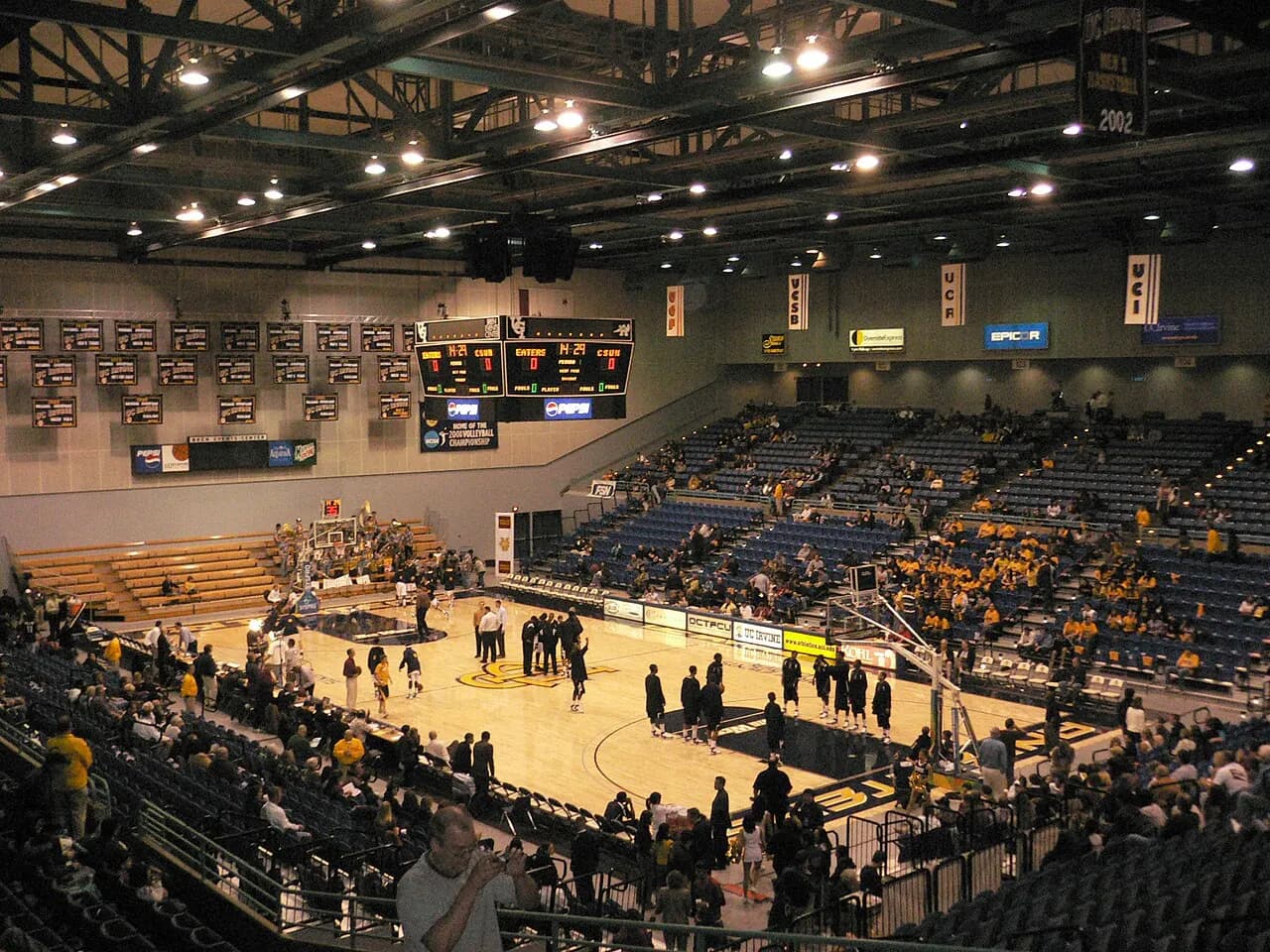 Cal Poly Mustangs at UC Irvine Anteaters Mens Basketball