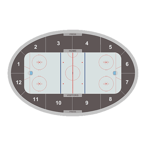 Ingalls Rink seating plan
