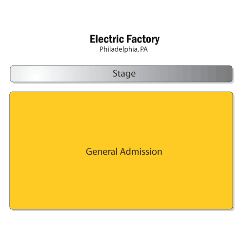 Franklin Music Hall seating plan