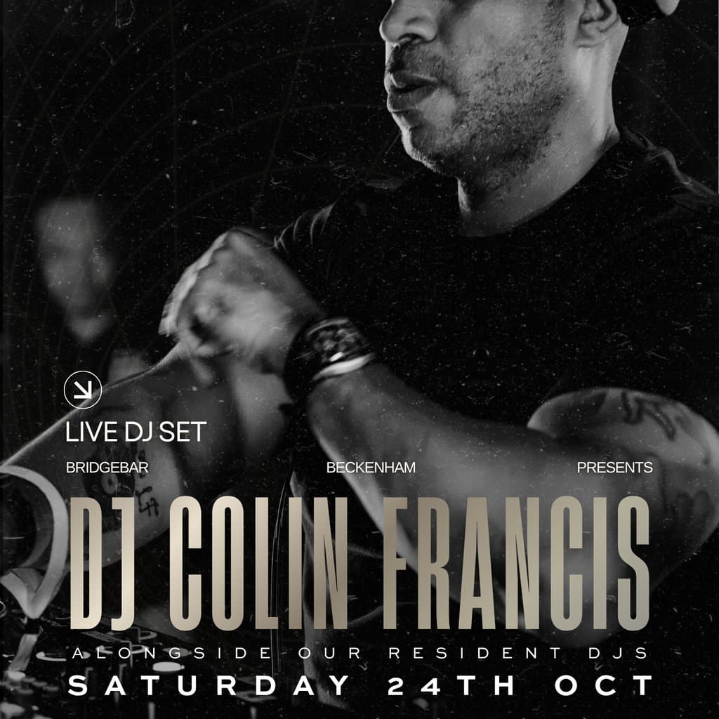 DJ Colin Francis at Bridgebar