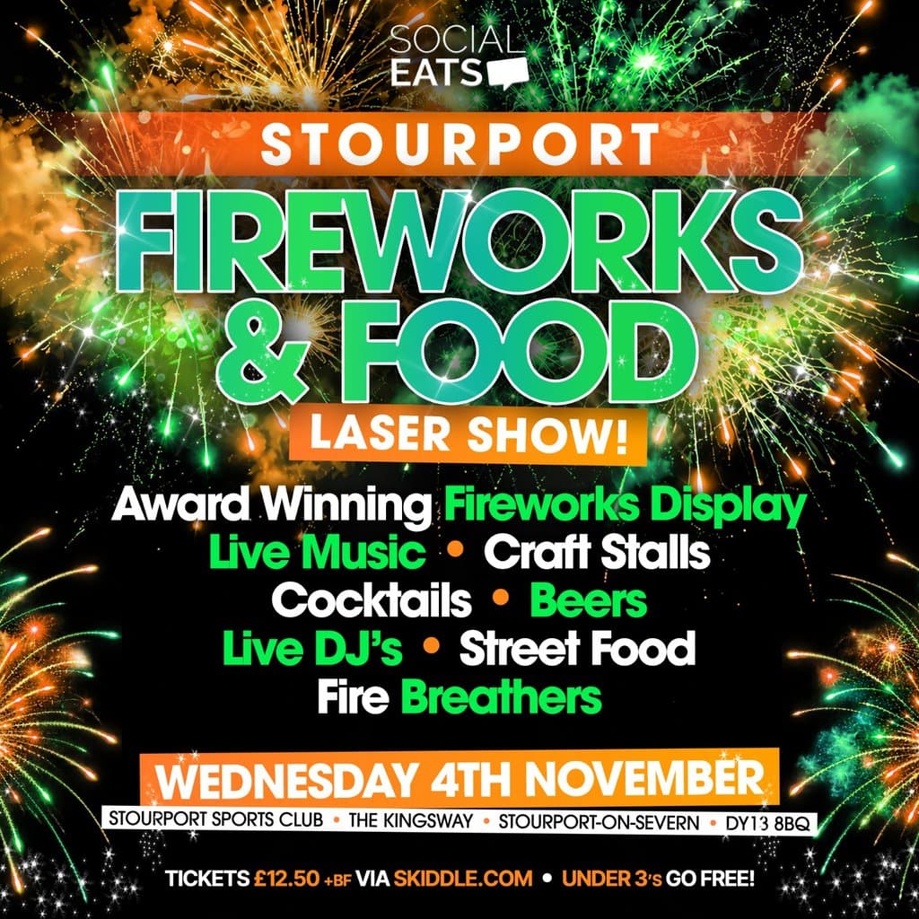Stourport Fireworks & Food 2026