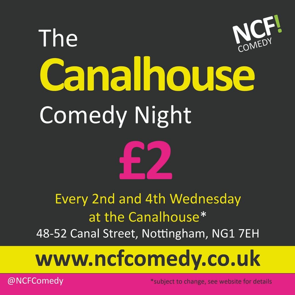 Canalhouse £2 Comedy Night