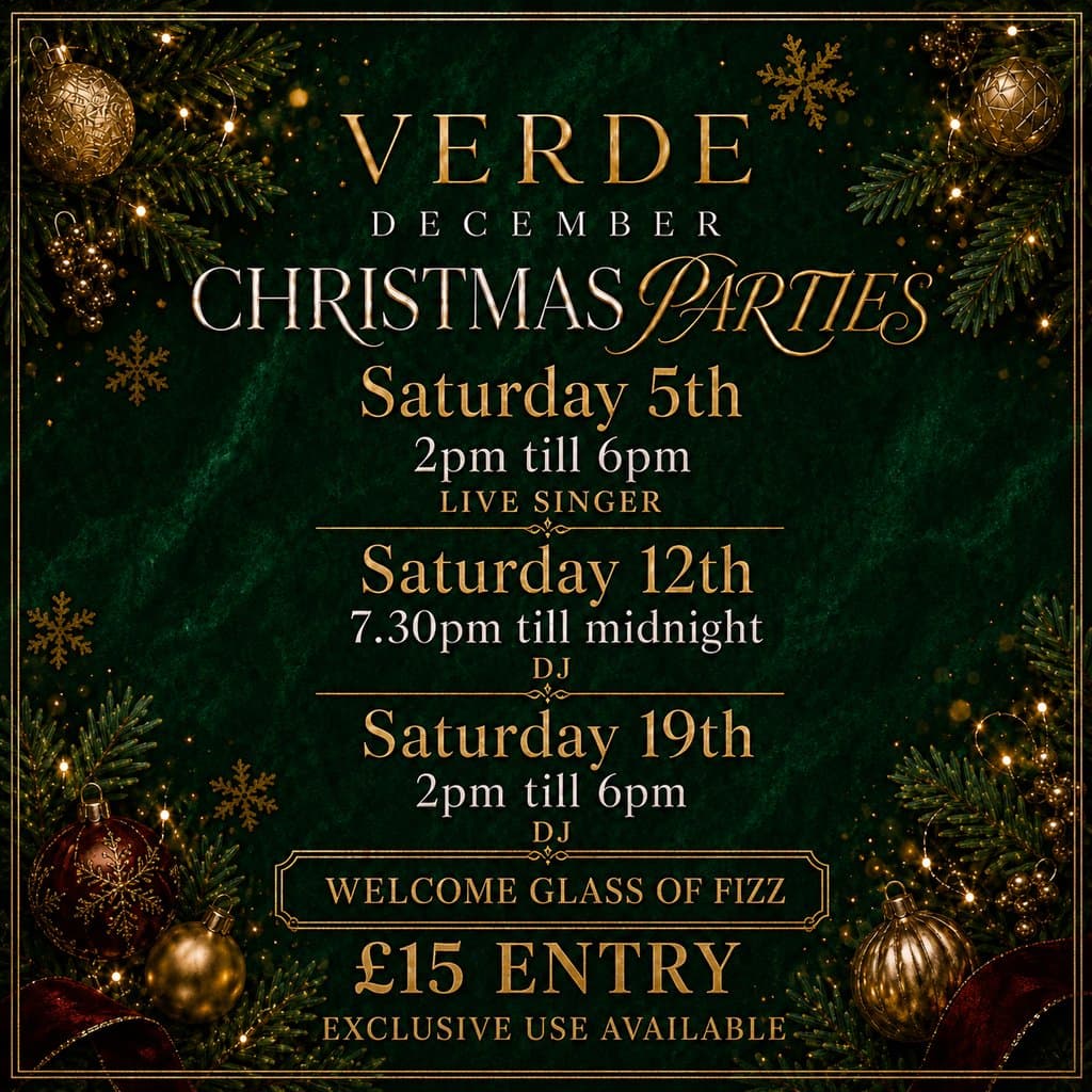 Verde Christmas Parties