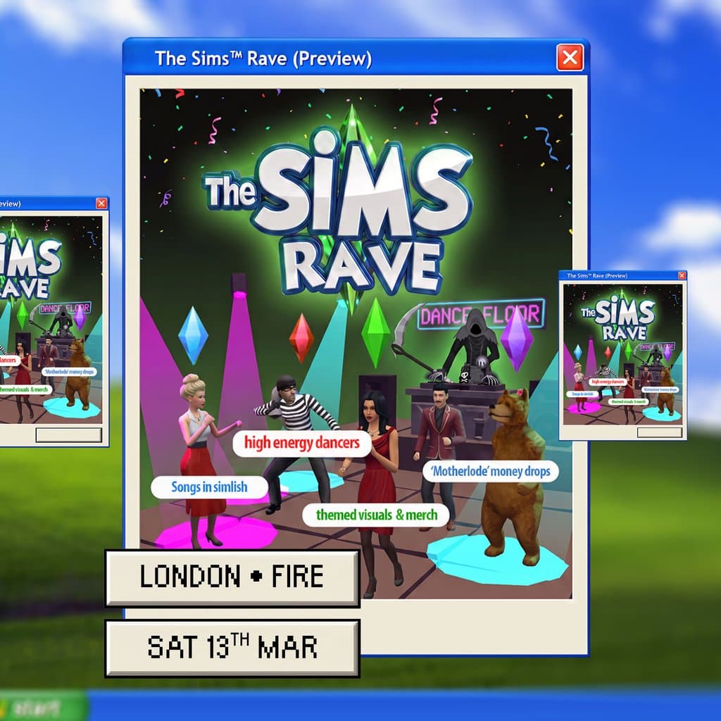 The Sims Rave