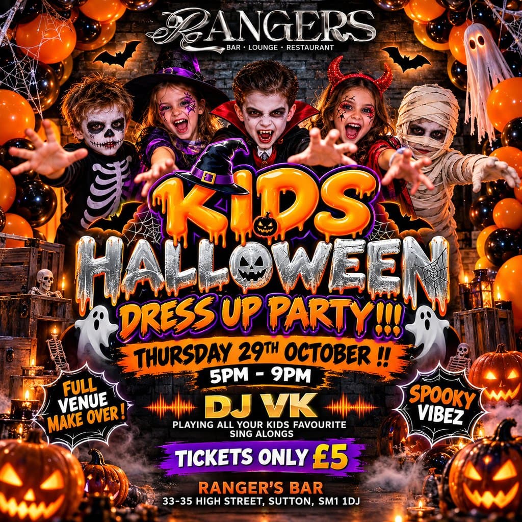 Kids Halloween Dress up Party