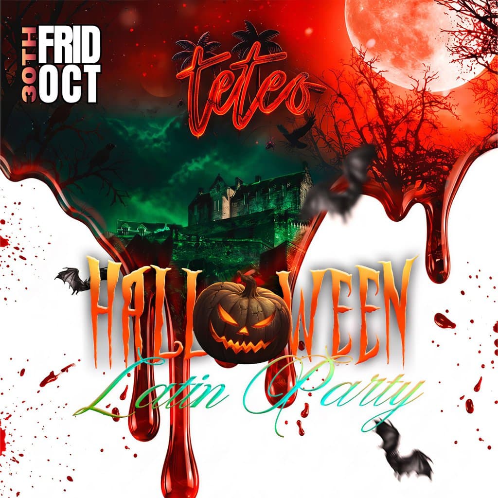 TETEO:  Edinburgh Halloween Latin Party