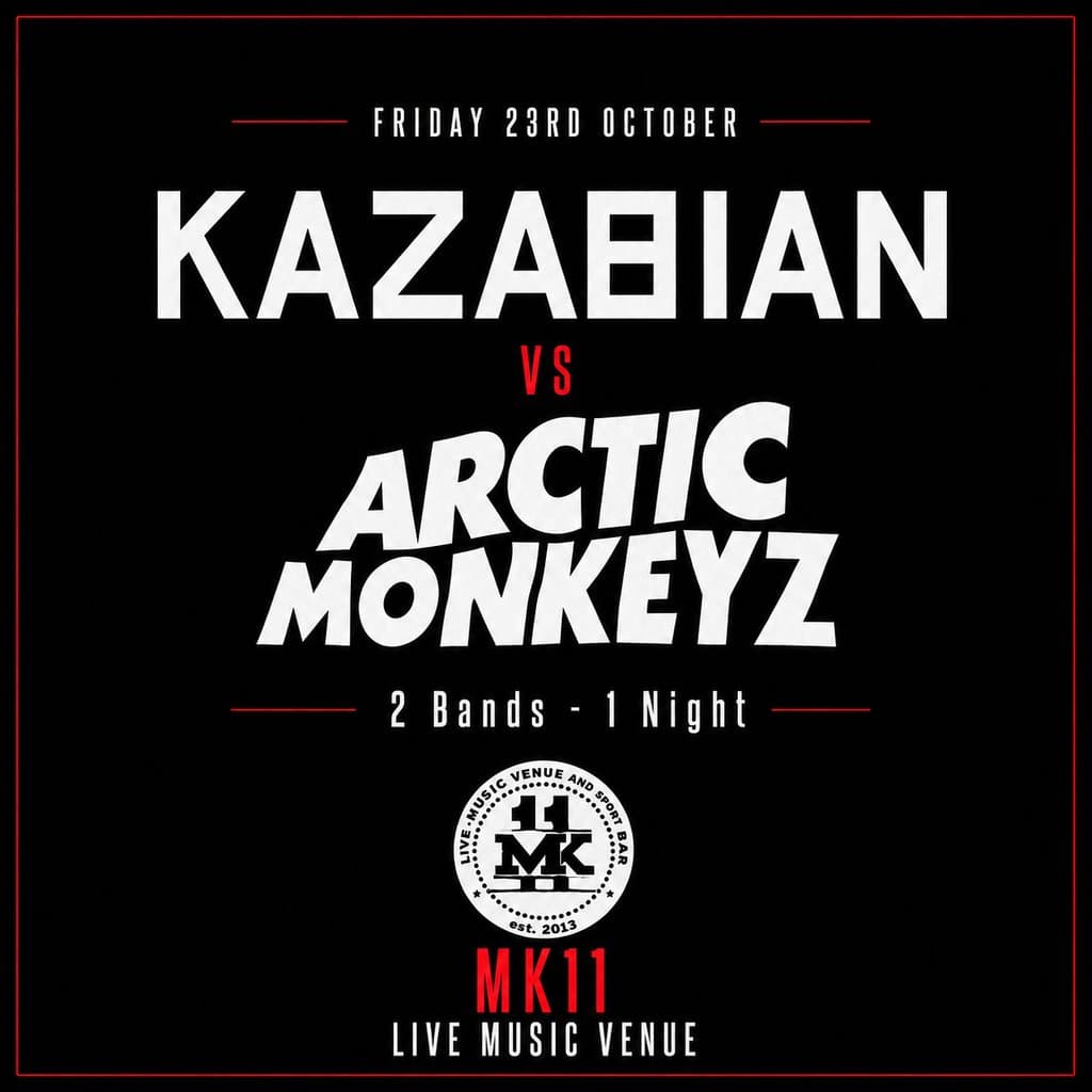 Kazabian Vs Artic Monkeyz vs Fontaines CD