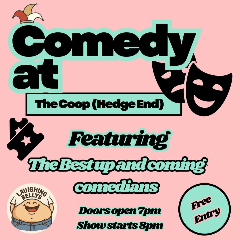 Comedy At The COOP (Hedge End)