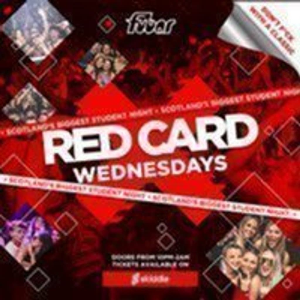 RED CARD Wednesday