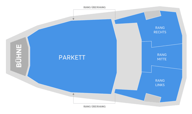 Festspiel- und Kongresshaus seating plan