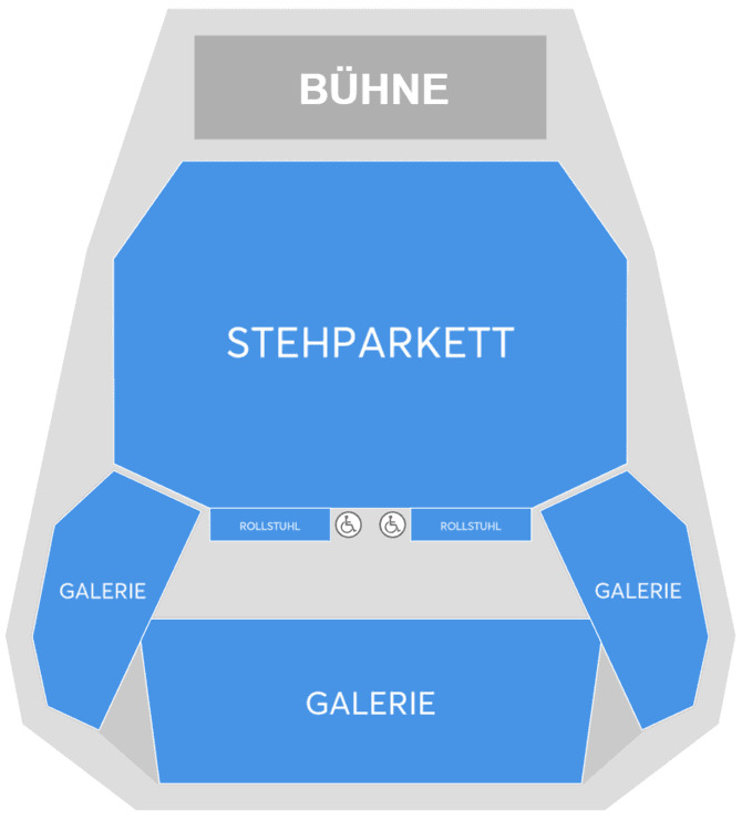 Raiffeisen Halle im Gasometer seating plan