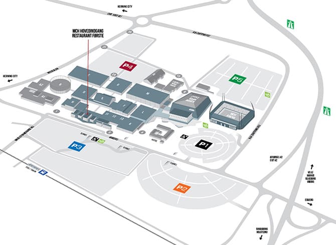 Messecenter Herning seating plan