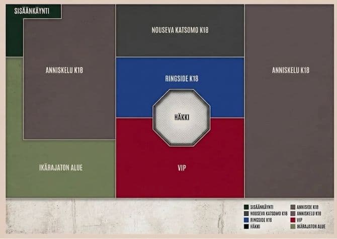 LAHDEN MESSUKESKUS seating plan