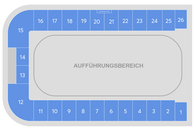 Niedersachsenhalle seating plan