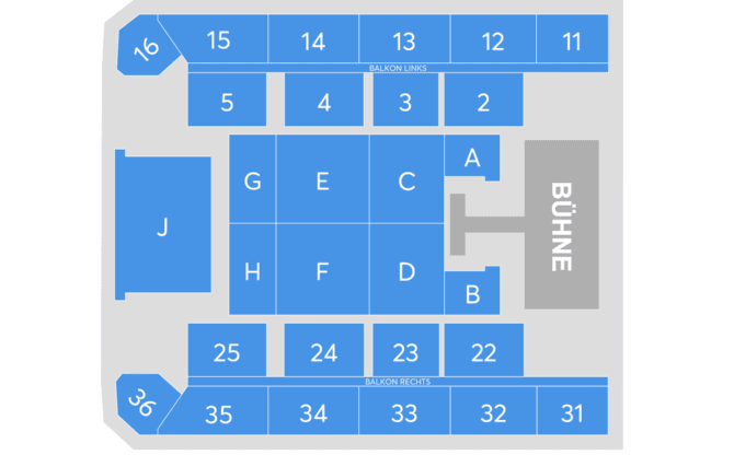 Festspielhaus seating plan