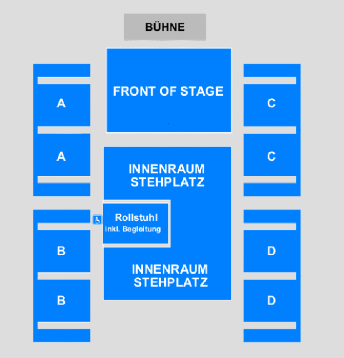 Mehrzweckgelände Tannenhausen seating plan